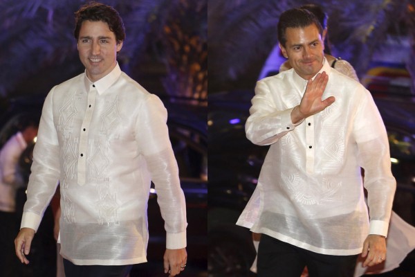 APEC Hottie Wore barong tagalog