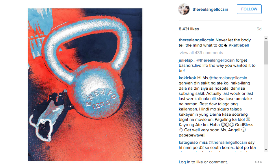 Angel Locsin Instagram