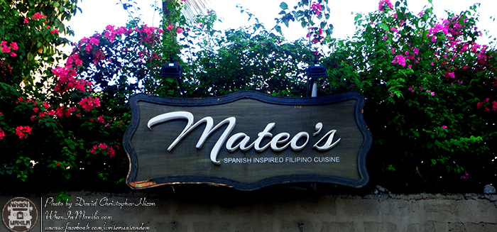 Mateo's Restaurant Cafe - Spanish-Filipino Fusion To Remind You Of Home