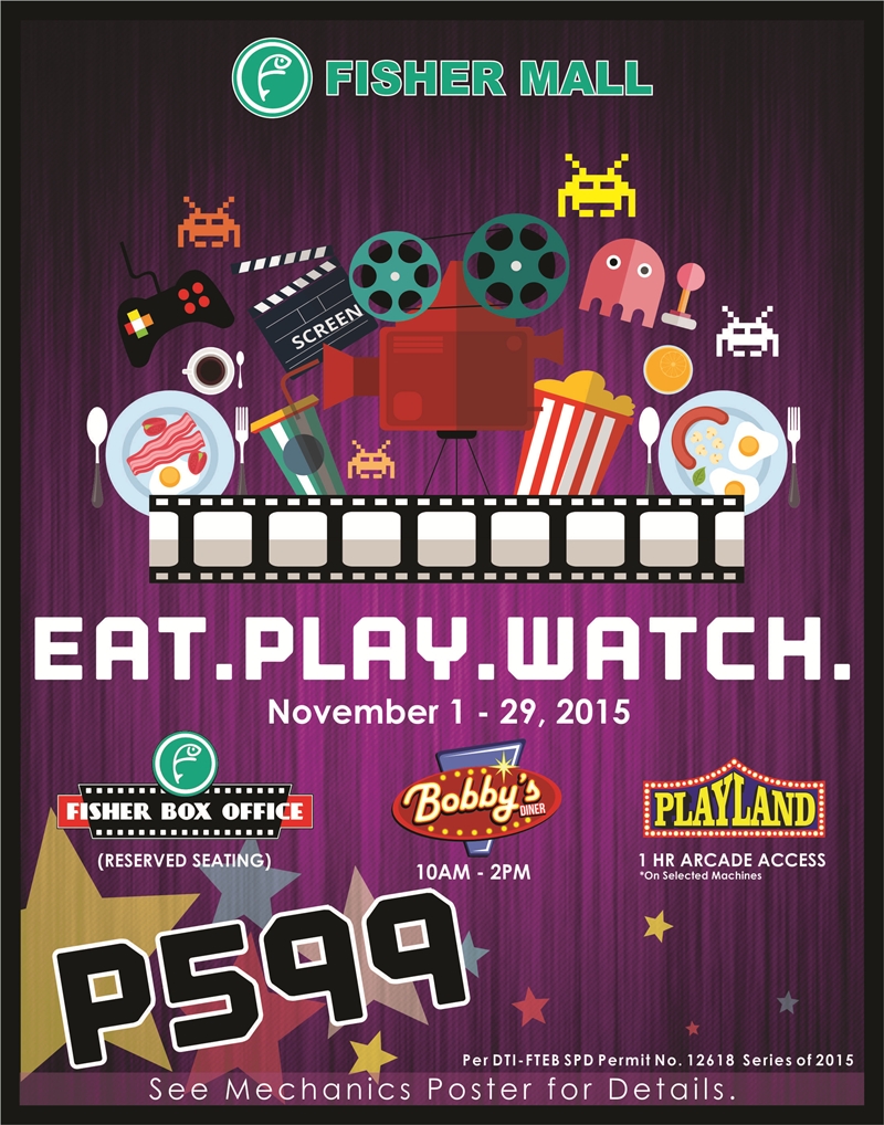 Eat Play Watch POSTER