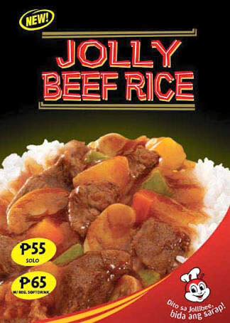 Jollibee jolly beef rice