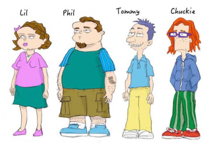LOOK Rugrats All Growed Up, According to the Cartoon's Illustrator 2