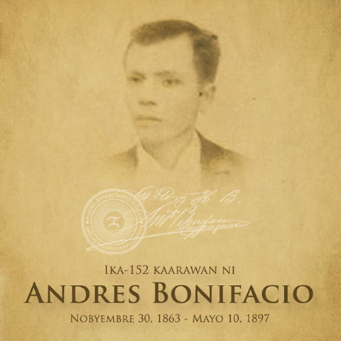 Malacañan Palace Pays Online Tribute to Andres Bonifacio on Bonifacio Day