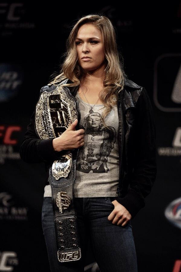rousey w title