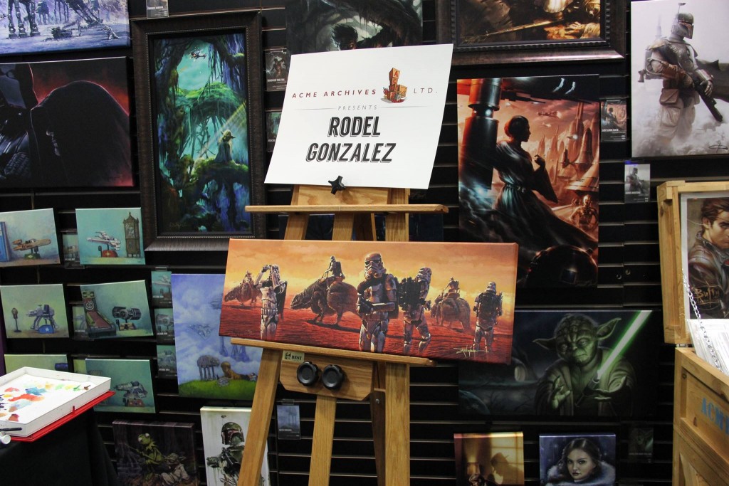 Rodel Gonzalez Filipino Star Wars and Disney Fine Art Artist