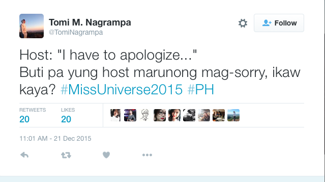 #MissUniverse2015-tweets21