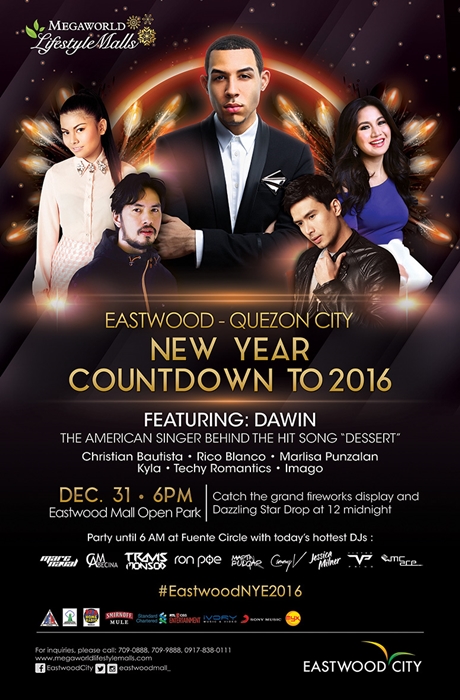 eastwood new year countdown