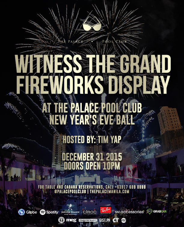 Welcome 2016 in style at The Palace! 3 POOL 2016 3