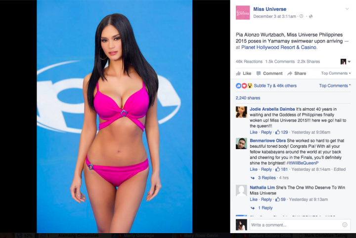 LOOK: Miss Universe-Philippines In Evening Gown And Swimwear!! 2 Pia Alonzo Wurtzbach Miss Universe Swimsuit