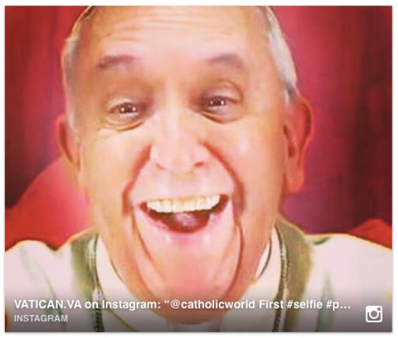 Pope Selfie 3
