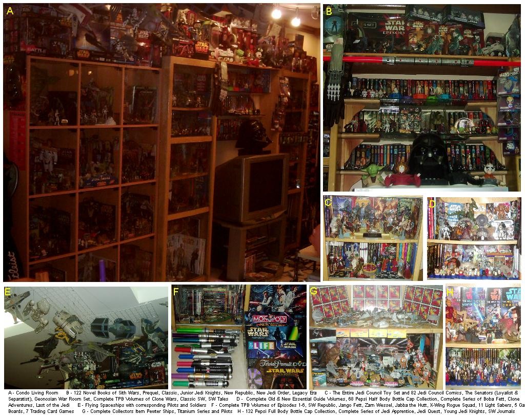 Star Wars Collection, labeled