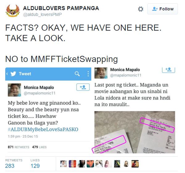 Were There Ticket Swapping During the #MMFF2015 6