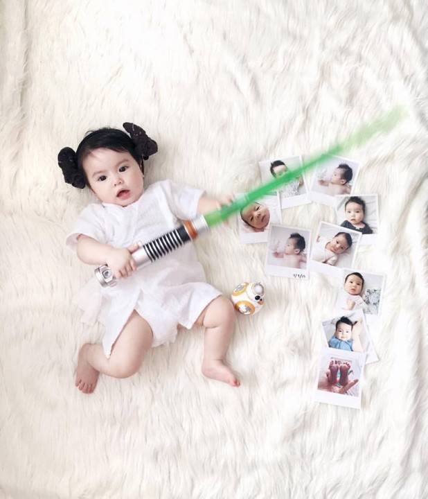 andi manzano baby princess leia costume star wars 2