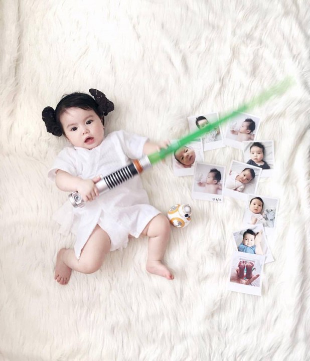 So Cute!!! Andi Manzano Dresses Up Her Baby Girl as Princess Leia When Manila
