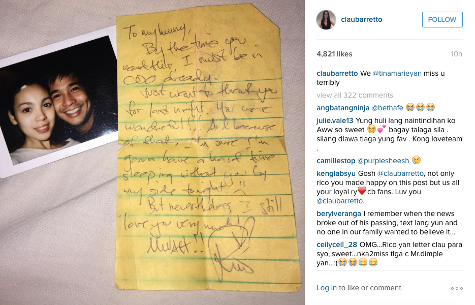 VIRAL: Claudine Barretto's Rico Yan Instagram Post Will Break All The 90's Kid's Hearts 1 claudine-rico