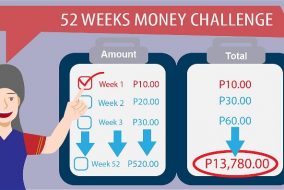 The Global Filipino Investors Want to Save Money this 2016? Try This 52-Week Challenge
