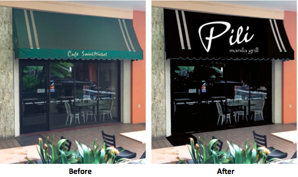 Before After Storefront