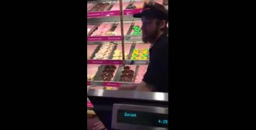 German Speaks Bisaya in Donut Shop in Berlin