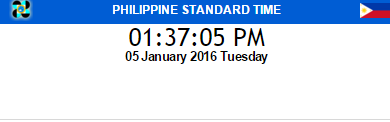 Philippine standard time DOST