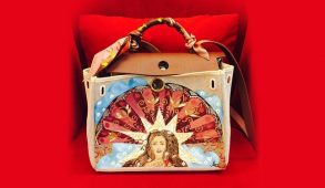 LOOK: Heart paints on Hermes, Prada bags