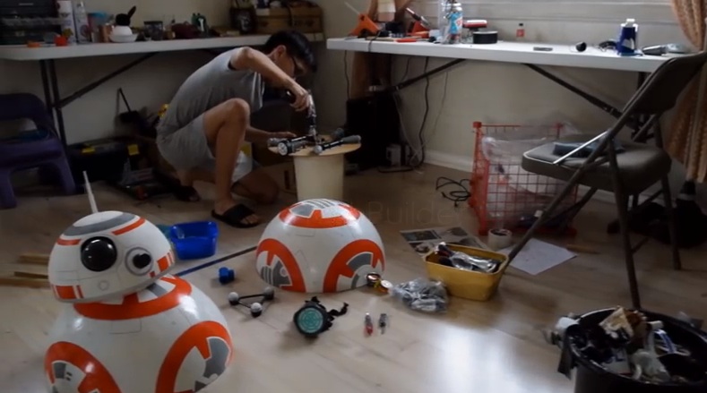 filipino builds bb8 droid star wars