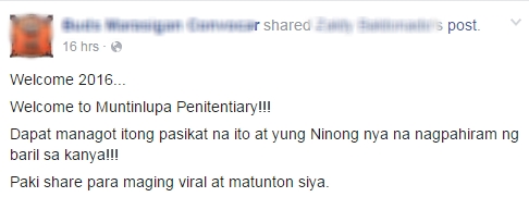 VIRAL: Netizens Outraged over Photos of People Allegedly Firing Guns on New Year’s Eve 7 fire guns