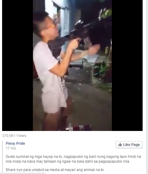 VIRAL: Netizens Outraged over Photos of People Allegedly Firing Guns on New Year’s Eve 2 fire guns