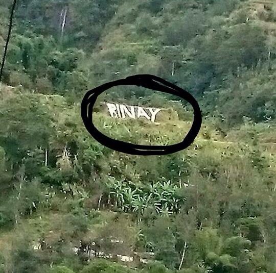 LOOK: "BINAY" Spotted in the Ifugao Mountains
