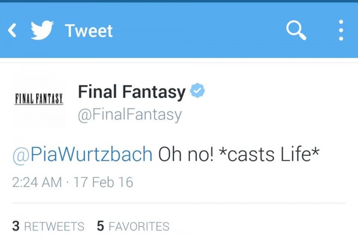 Final Fantasy Twitter Pia 3