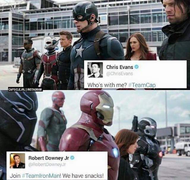 IronMan vs Captain America (1)