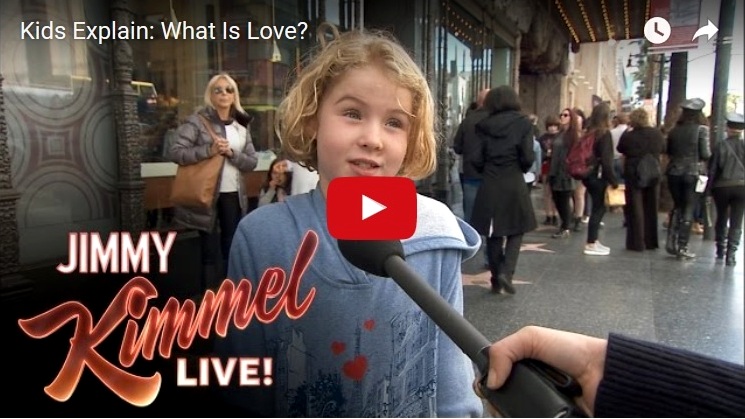 Kids Answer What is Love Jimmy Kimmel Live Valentines Day