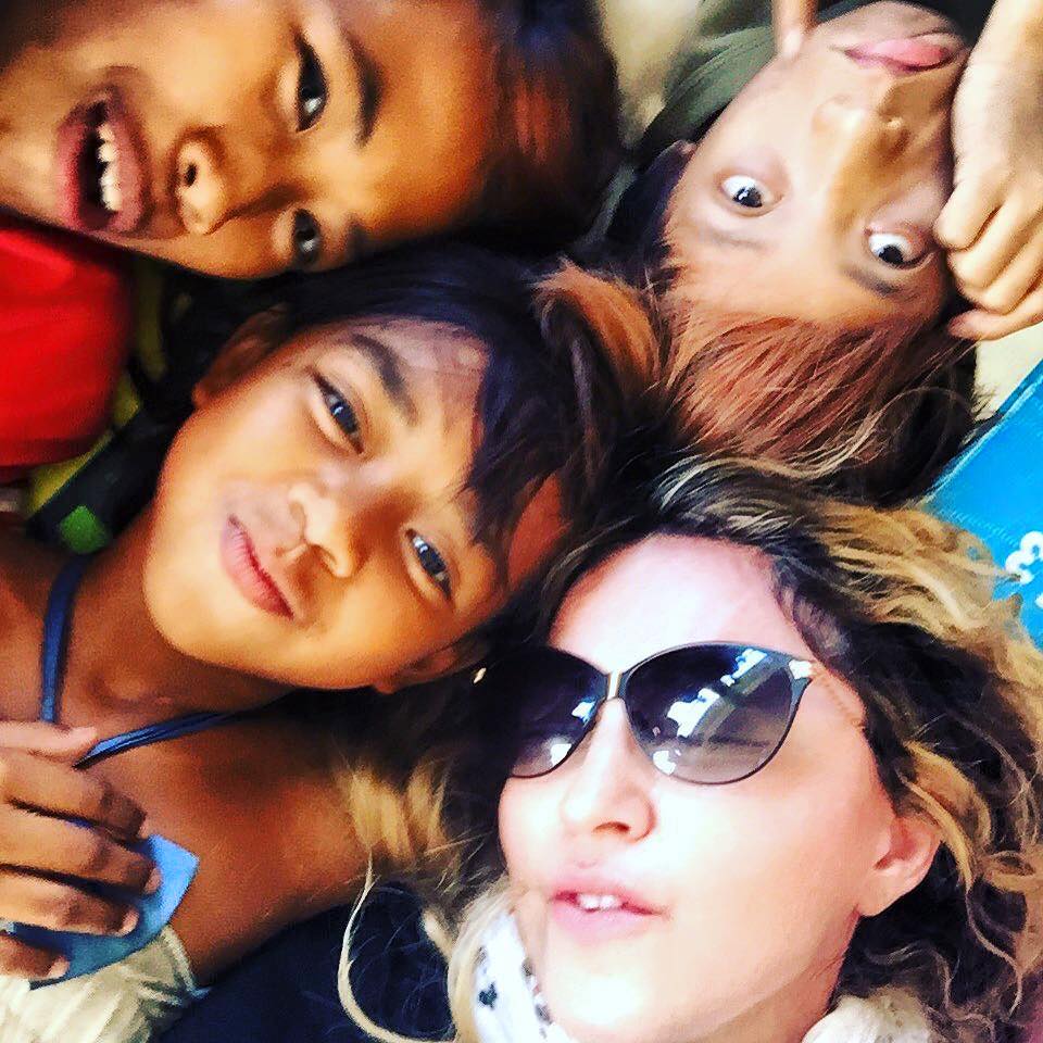 LOOK: Madonna Spends Time with Orphans and the Differently Abled in Manila 1 Madonna (1)