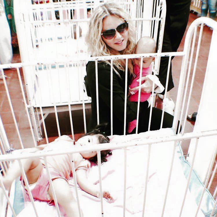 LOOK: Madonna Spends Time with Orphans and the Differently Abled in Manila 3 Madonna (3)