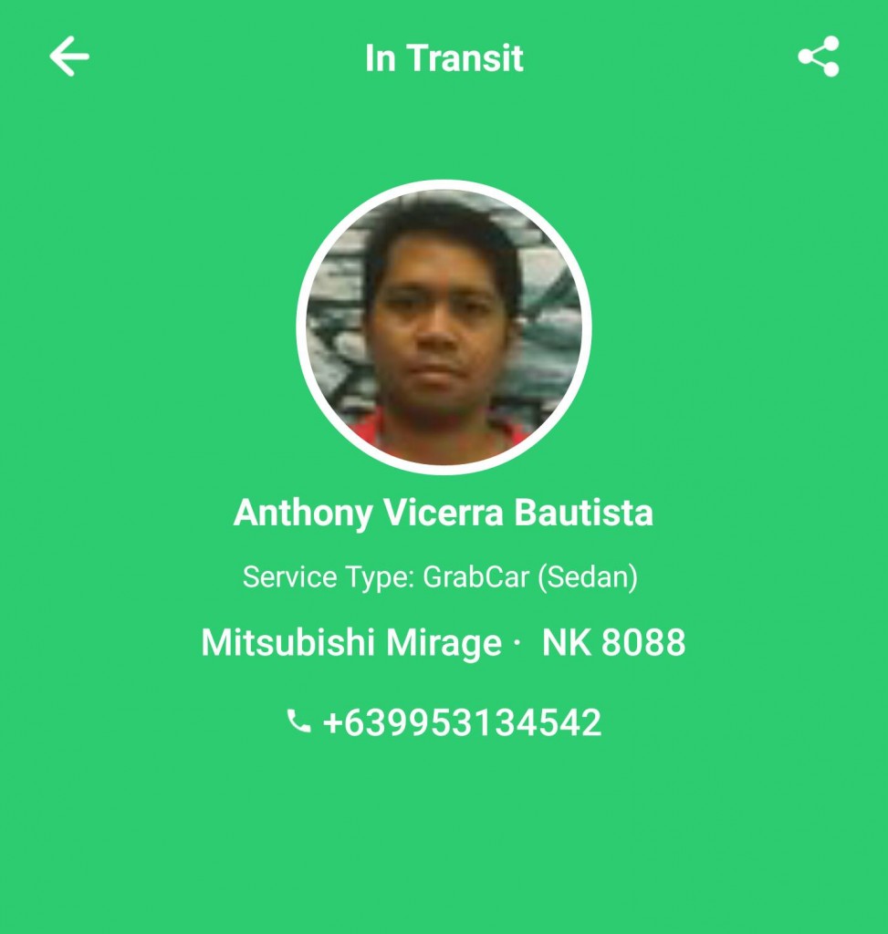 grabcar driver