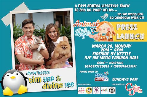 Tim Yap and Divine Lee Reveal their Sweet Spot for Animals on AnimaLife TV
