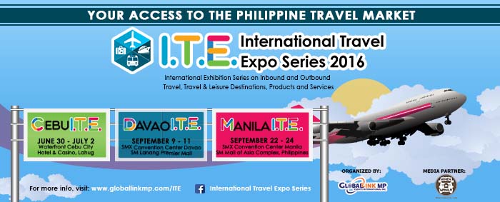 Get the Best Deals in Travel — International Travel Expo 2016 in Cebu, Davao, and Manila