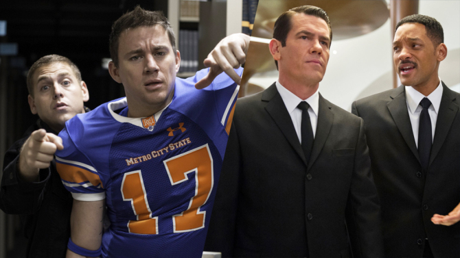 It's Happening Jump Street and Men In Black Movie Crossover