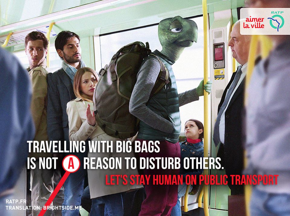 LOOK Ads Show Us How to be Human While Commuting