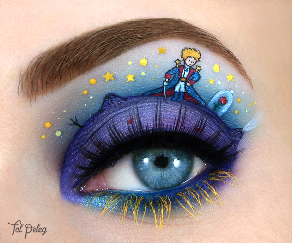 LOOK Woman Paints Scenes From Books, Musicals, and Movies as Eyeshadow Designs 10