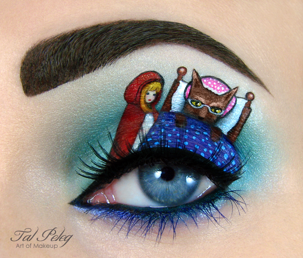 LOOK Woman Paints Scenes From Books, Musicals, and Movies as Eyeshadow Designs 12