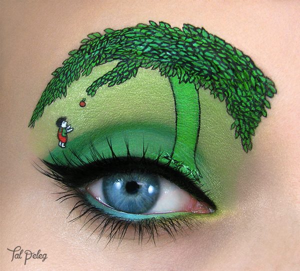 LOOK Woman Paints Scenes From Books, Musicals, and Movies as Eyeshadow Designs 5