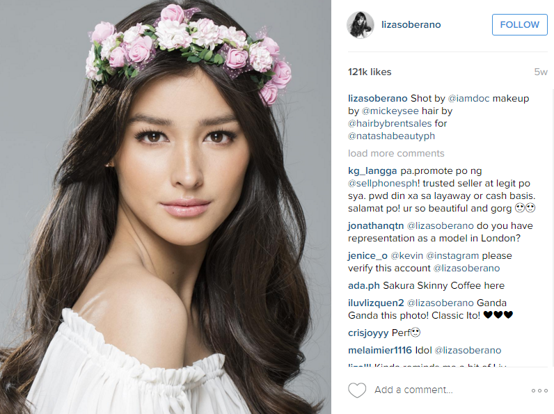 Liza Soberano Offered Representation at an International Modeling Agency