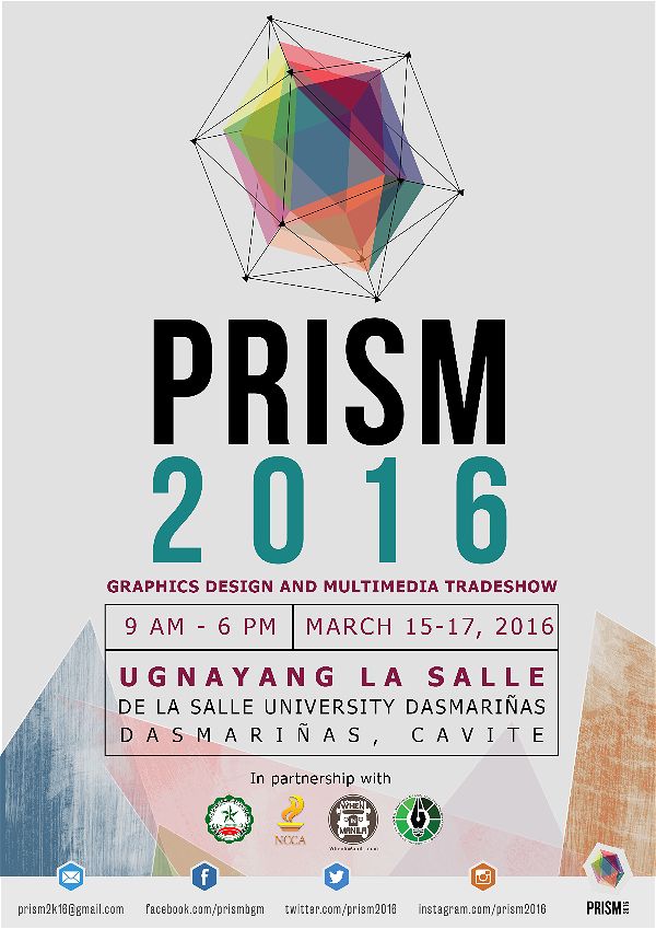 PRISM 2016: Graphics Design and Multimedia Spectrum De La Salle University