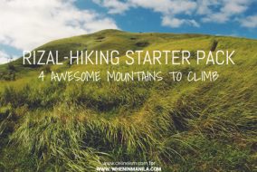 Hiking Mountains in Rizal Mount Daraitan Mount Pamitinan Mount Sembrano Mount Tagapo