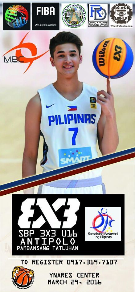 Samahang Basketbol ng Pilipinas to Hold 16/yo and under 3x3 Basketball Tournament
