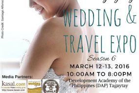 Tagaytay Wedding and Travel Expo: Win Your Dream Tagaytay Wedding, Discounts, and Special Packages