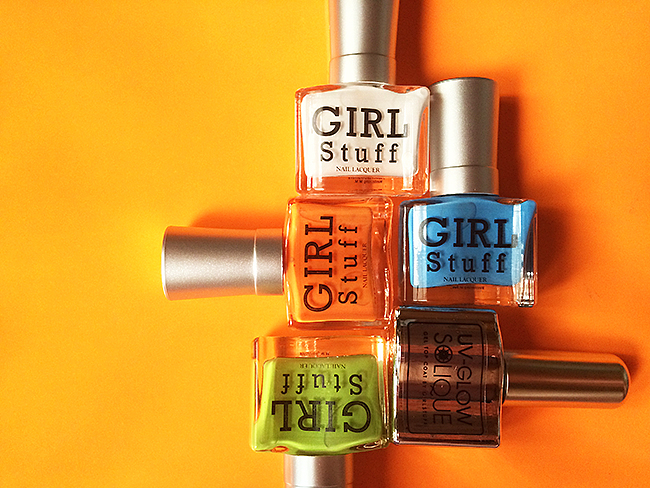 girlstuff neon summer nailpolish 5