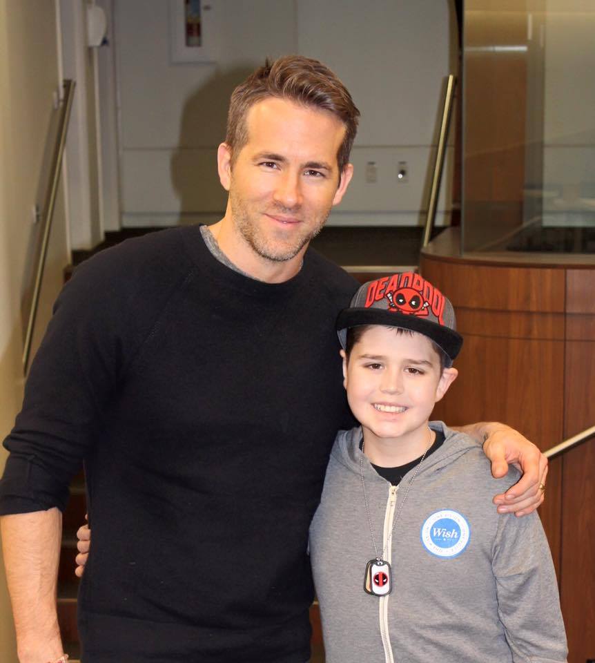 See Ryan Reynolds Heartwarming Message After 13-Yr Old Friend and Deadpool Fan Loses to Cancer