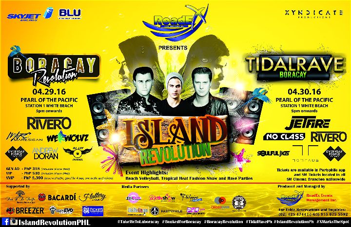 Island Revolution: Party at LaBoracay with Jetfire, Rivero, Tom Taus, Marc Marasigan, and More! 