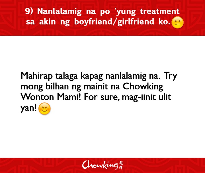 LOOK Chowking Fastfood Responds to Hugot Messages (10)